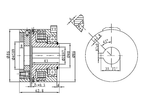 電磁離合器_電磁制動器_廠家|DLYD-5A